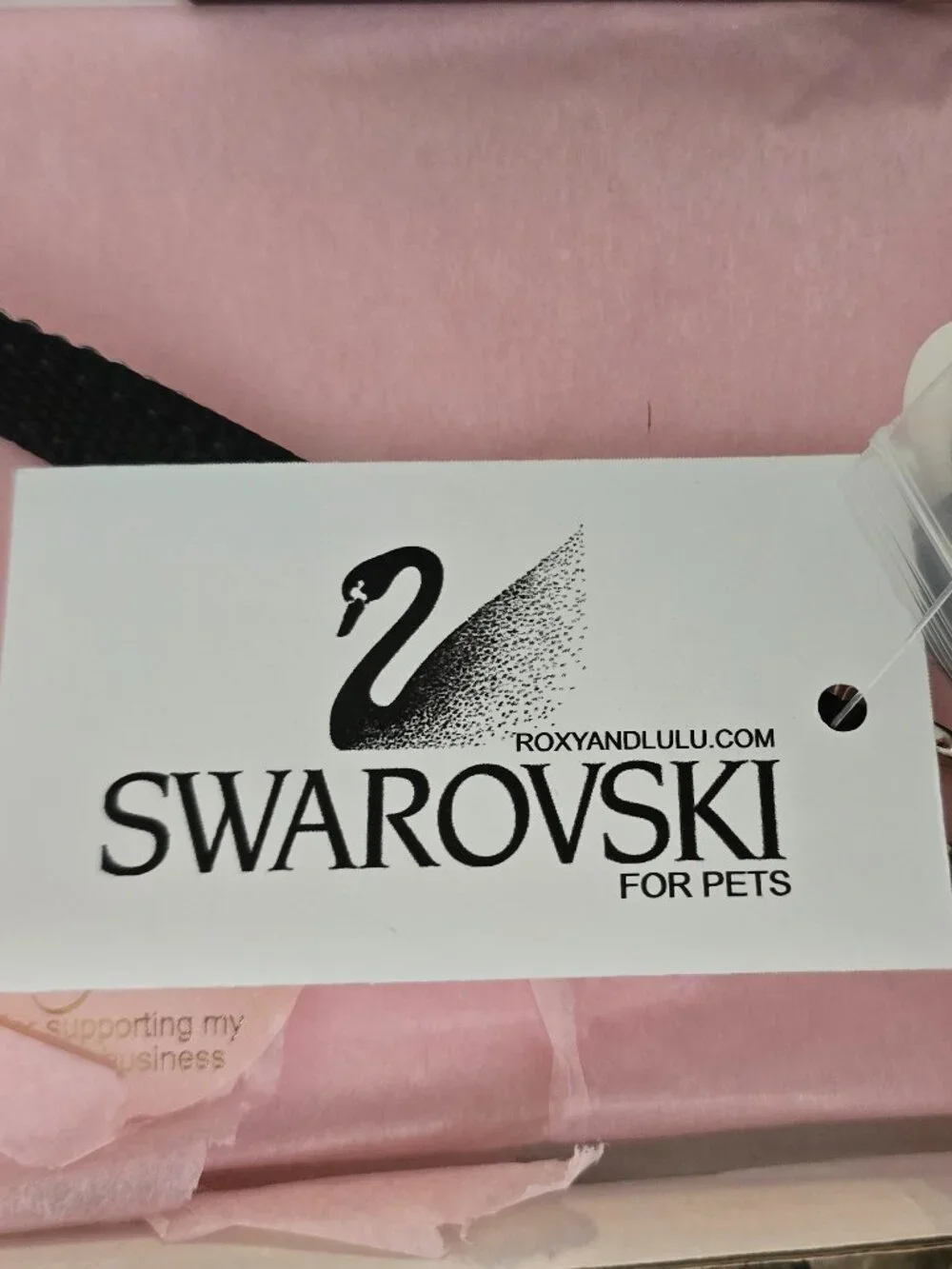 Swarovski Crystal Dog Collar Roxy and Lulu